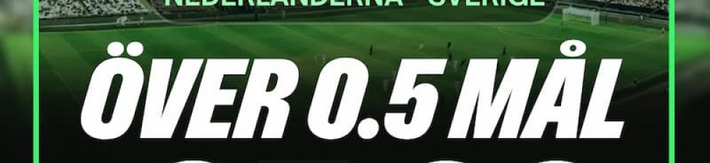 sverige boost mot holland