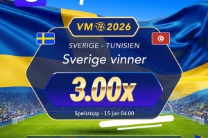 sverige boost tunisien