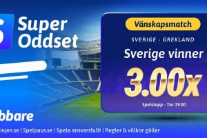 superoddset sverige grekland