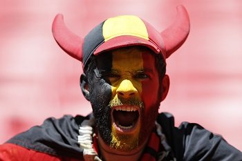 Belgien supporter VM 2018