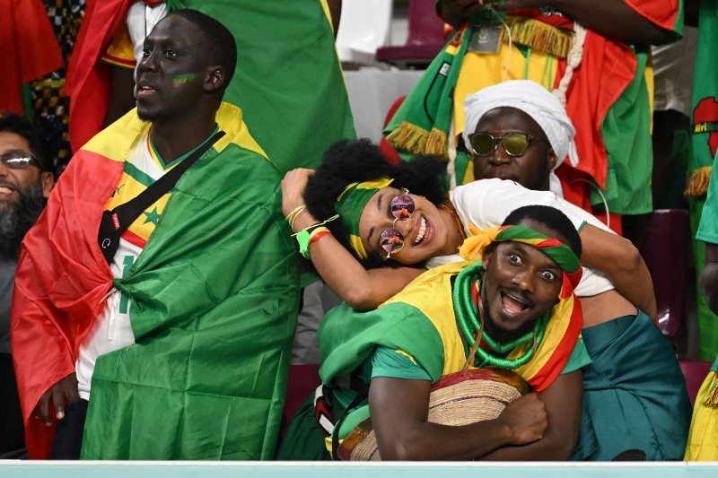 Senegalsupportrar VM 2022